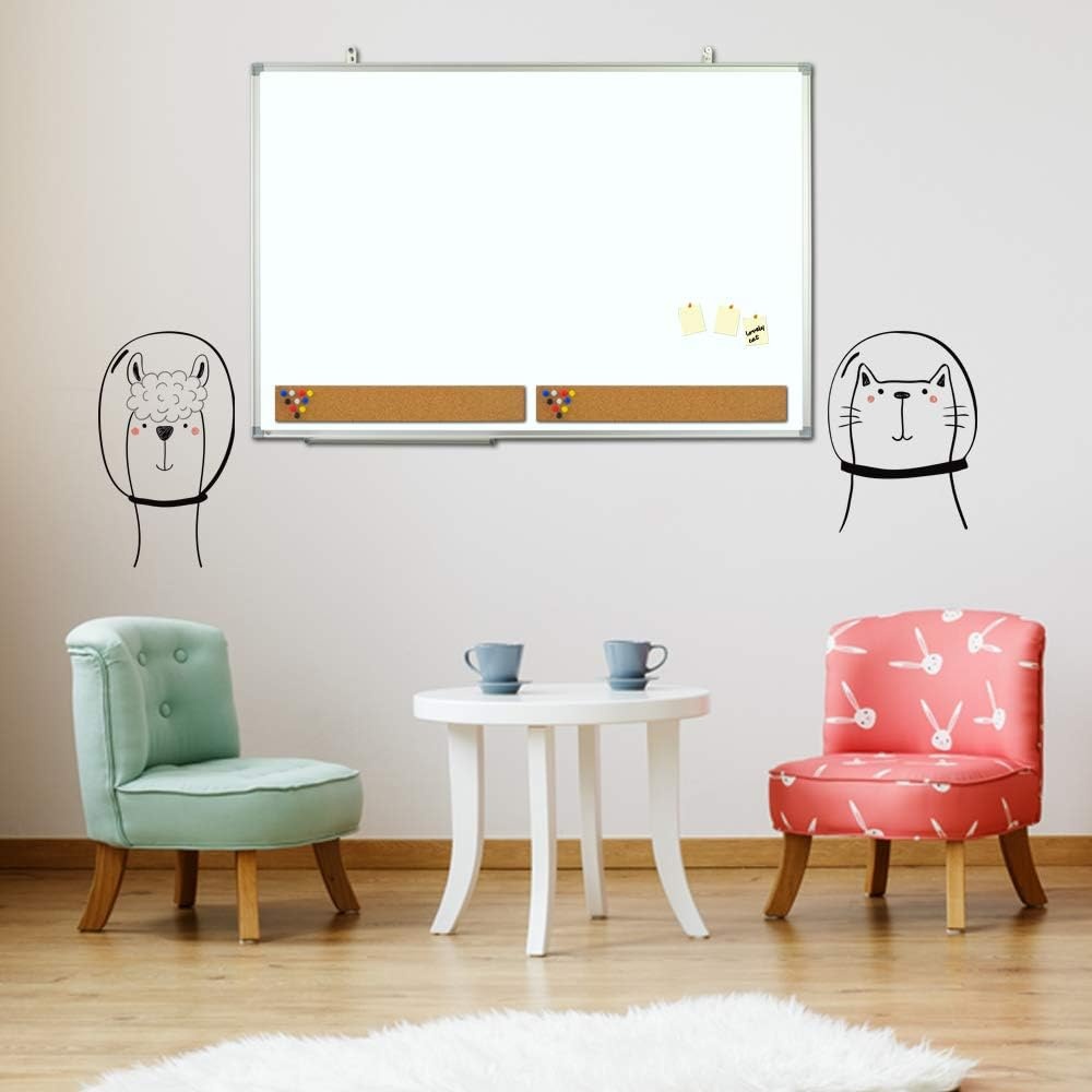 image:imageJILoffice Cork Strip Bulletin Bar 2 x 15 Inch 4 Pieces for Office Home and School