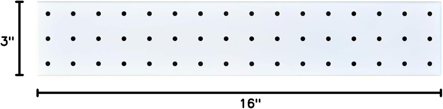 image:imageJILoffice Magnetic Strip Bulletin Board 3 x 16 Inch High Quality for Tool Storage