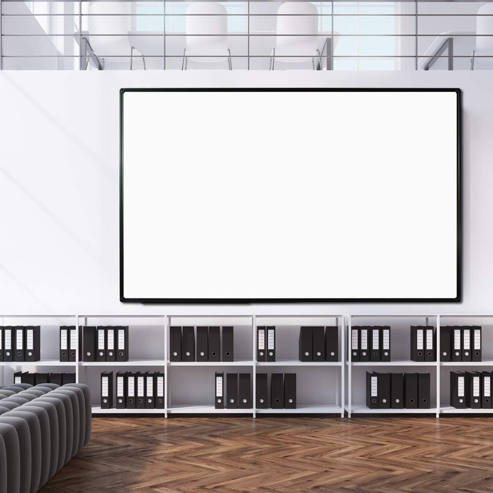 image:imageJILoffice Magnetic WhiteboardWhite Board Dry Erase Board 36 x 24 Inch Black Aluminum Frame Wall Mounted Board for Office Home and SchoolBlack