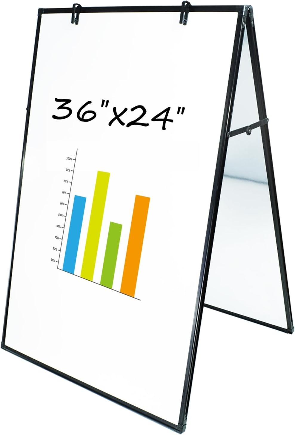 image:imageJILoffice Magnetic WhiteboardWhite Board Dry Erase Board 36 x 24 Inch Black Aluminum Frame Wall Mounted Board for Office Home and SchoolBlack