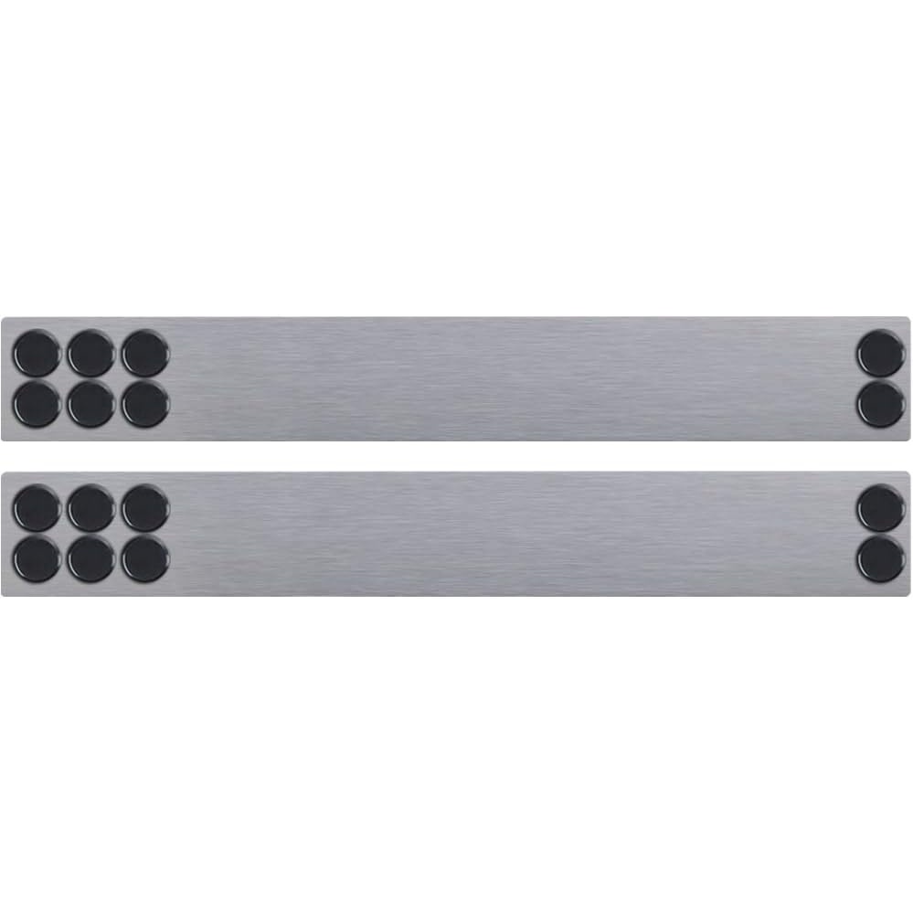 image:imageJILoffice Magnetic Strip Bulletin Board Bar 2 Pieces 2 x 15 Inch for Office Home and School