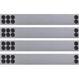 image:imageJILoffice Magnetic Strip Bulletin Board Bar 4 Pieces 2 x 15 Inch for Office Home and School